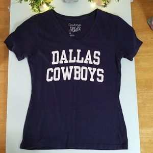 Dallas Cowboys Ladies V-neck shirt